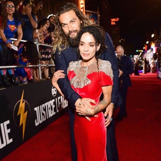 Jason Momoa and Lisa Bonet at Justice League Premiere 2017