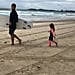 Chris Hemsworth Surfing With Daughter