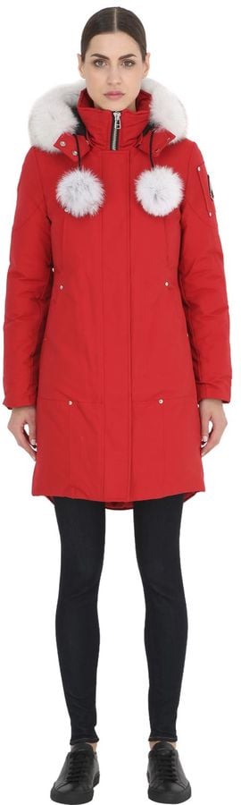 Stirling Parka Down Jacket W/ Fox Fur ($1,071)
