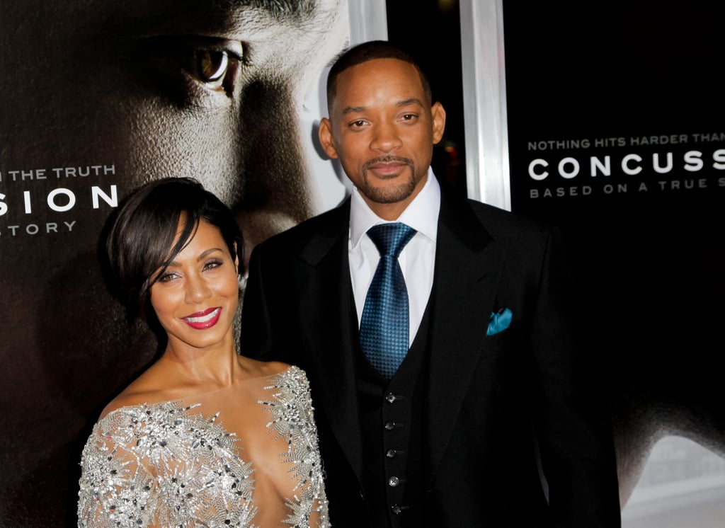Will Smith Jada Pinkett Smith Concussion Red Carpet Pictures