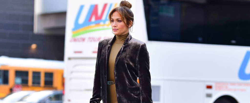 Jennifer Lopez Wearing UGG Boots in New York City