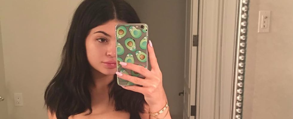 Kylie Jenner's Avocado iPhone Case