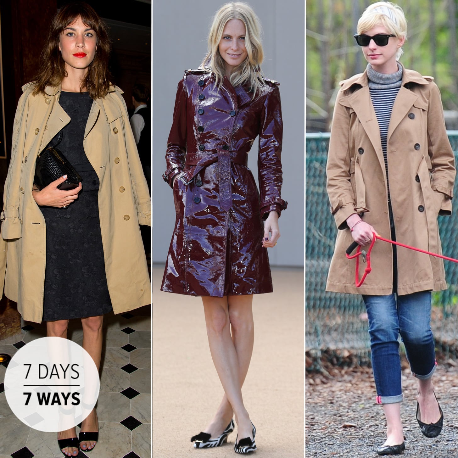 Celebrities Wearing Trench | Fashion