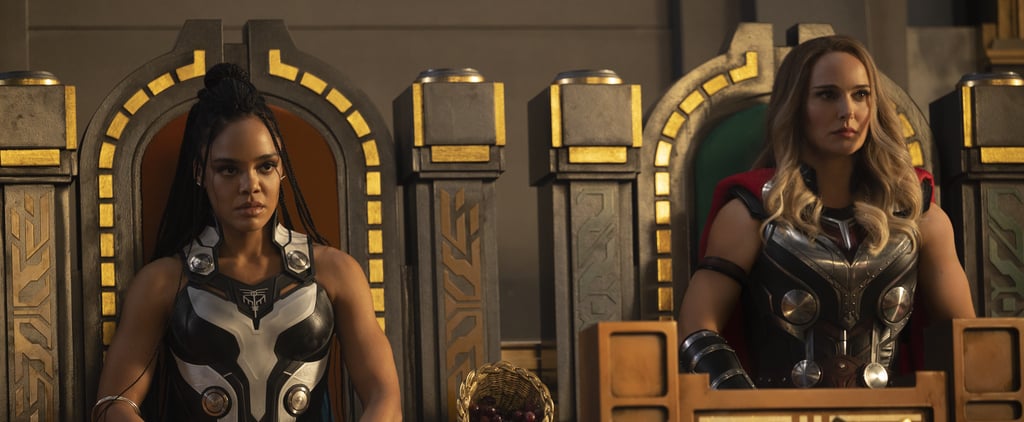 Natalie Portman and Tessa Thompson Team Up in New "Thor: Love and Thunder" Photos