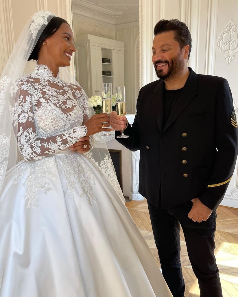 Jasmine Tookes Got Married in a Zuhair Murad Wedding Dress