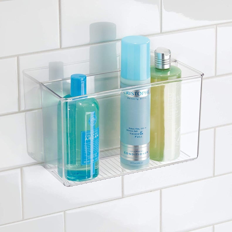 iDesign Plastic Wall Mount Organizer Rack