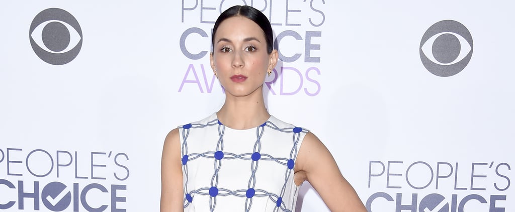 Troian Bellisario Flips Off Camera at People's Choice Awards