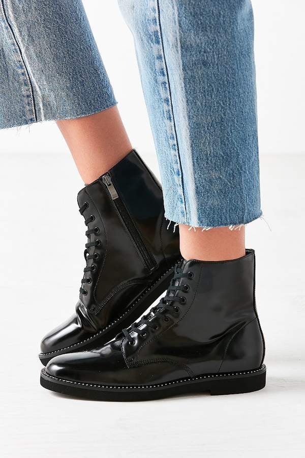 Gigi Hadid's Prada Combat Boots 