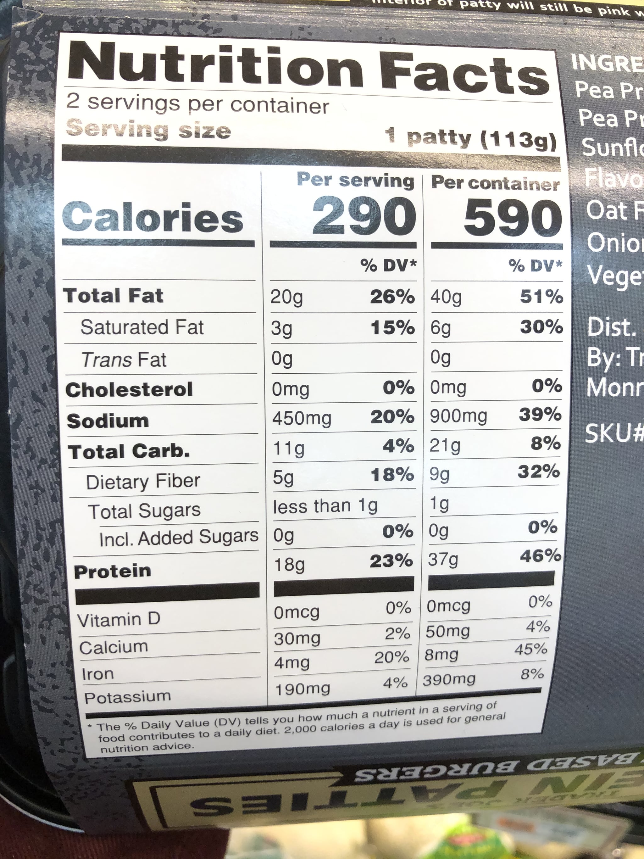 Trader Joe S Now Has Protein Patties Plant Based Burgers Popsugar Fitness