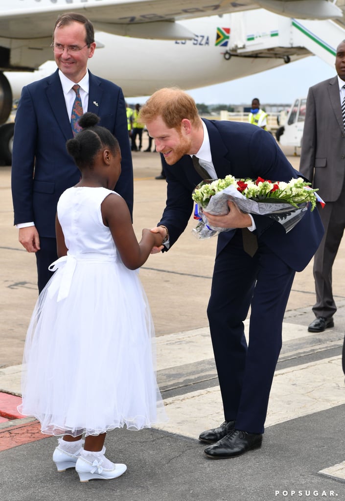 Prince Harry Visiting Zambia Pictures November 2018