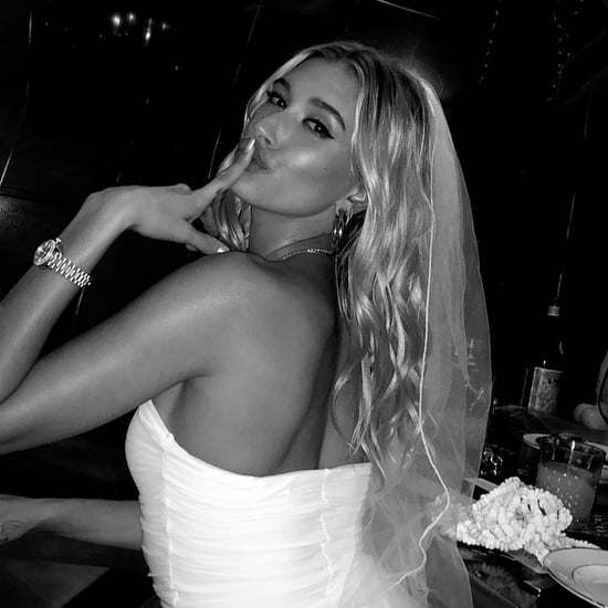 Hailey Baldwin's White Dress at Her Bachelorette Party