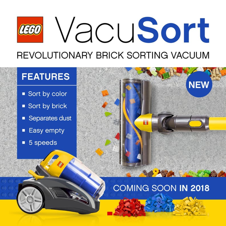 Man invents LEGO-sorting vacuum filter that even the kids will