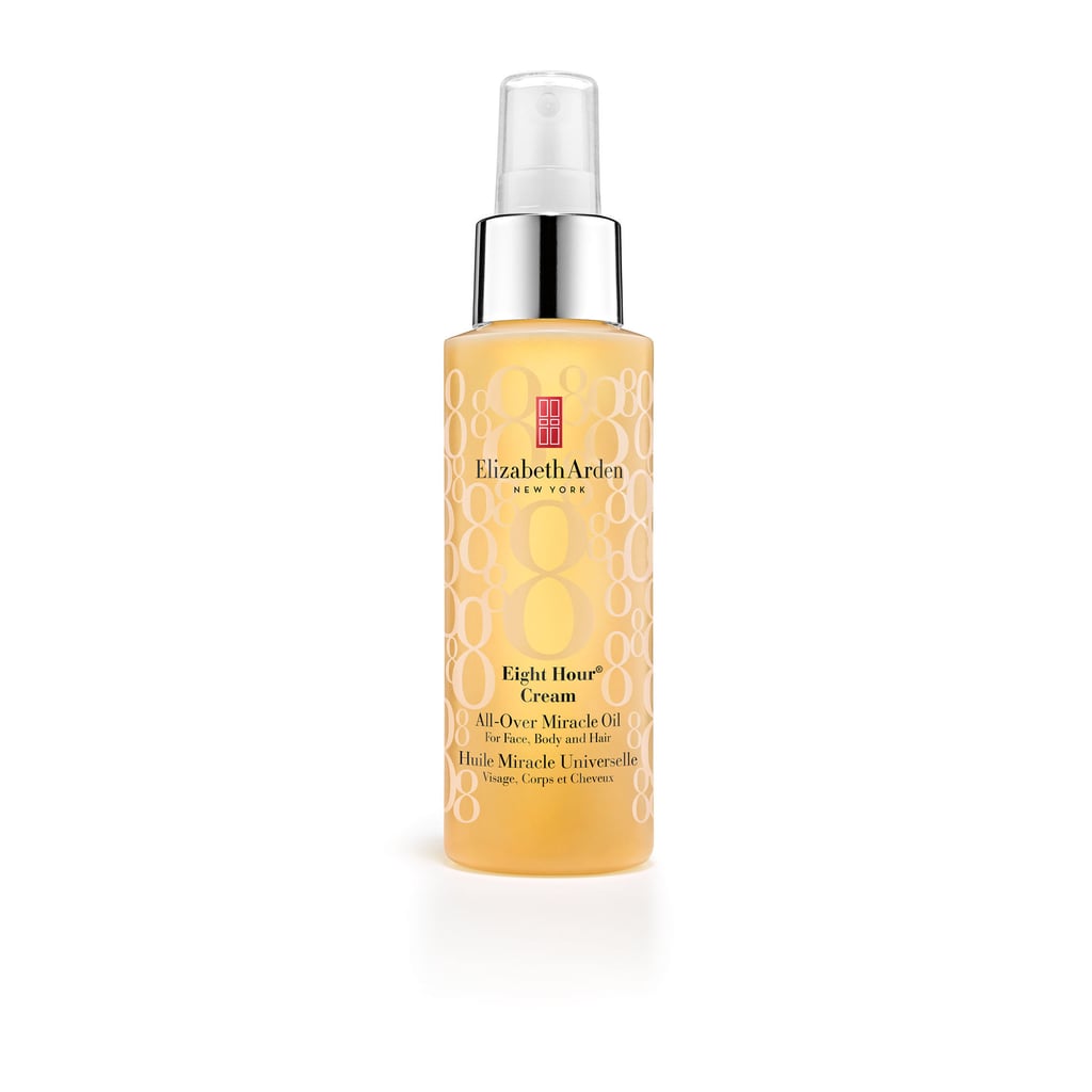 And for good measure, Jamie put Elizabeth Arden Eight Hour Oil ($28) on Kaley's body — which was wise considering the cutouts on Kaley's Naeem Khan gown!