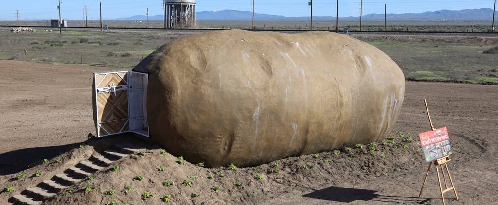 You Can Sleep in a Giant Potato in Idaho, and It's  . . . Stunning?