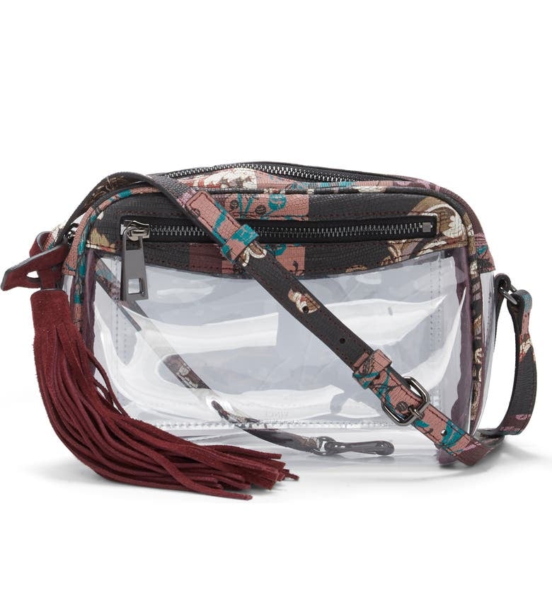 Vince Camuto Lynza Transparent Crossbody