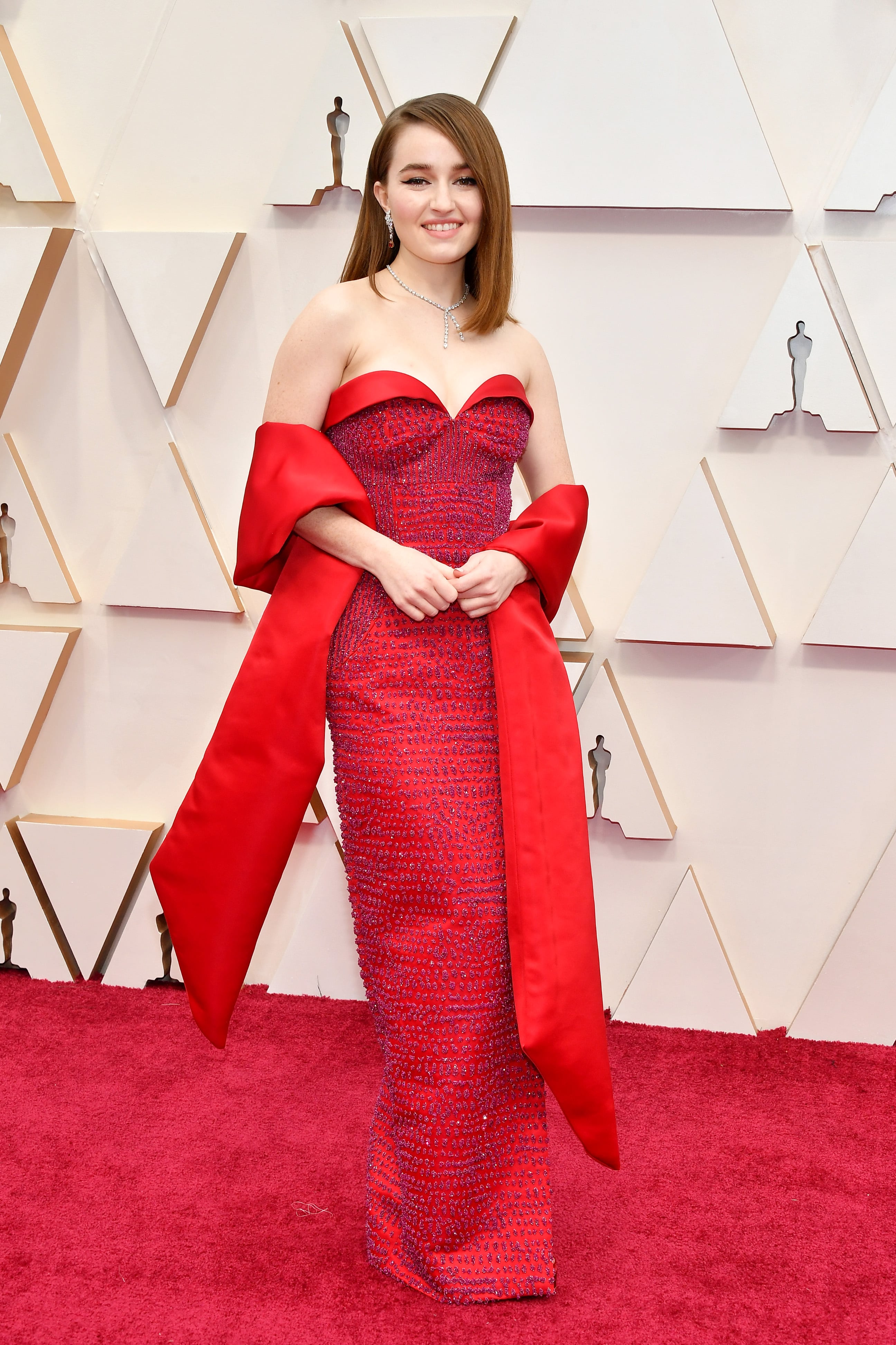 Kaitlyn Dever's Sustainable Gown, Aldo Heels: Oscars 2020 Red Carpet –  Footwear News