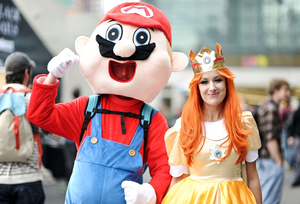 Mario and Princess Peach