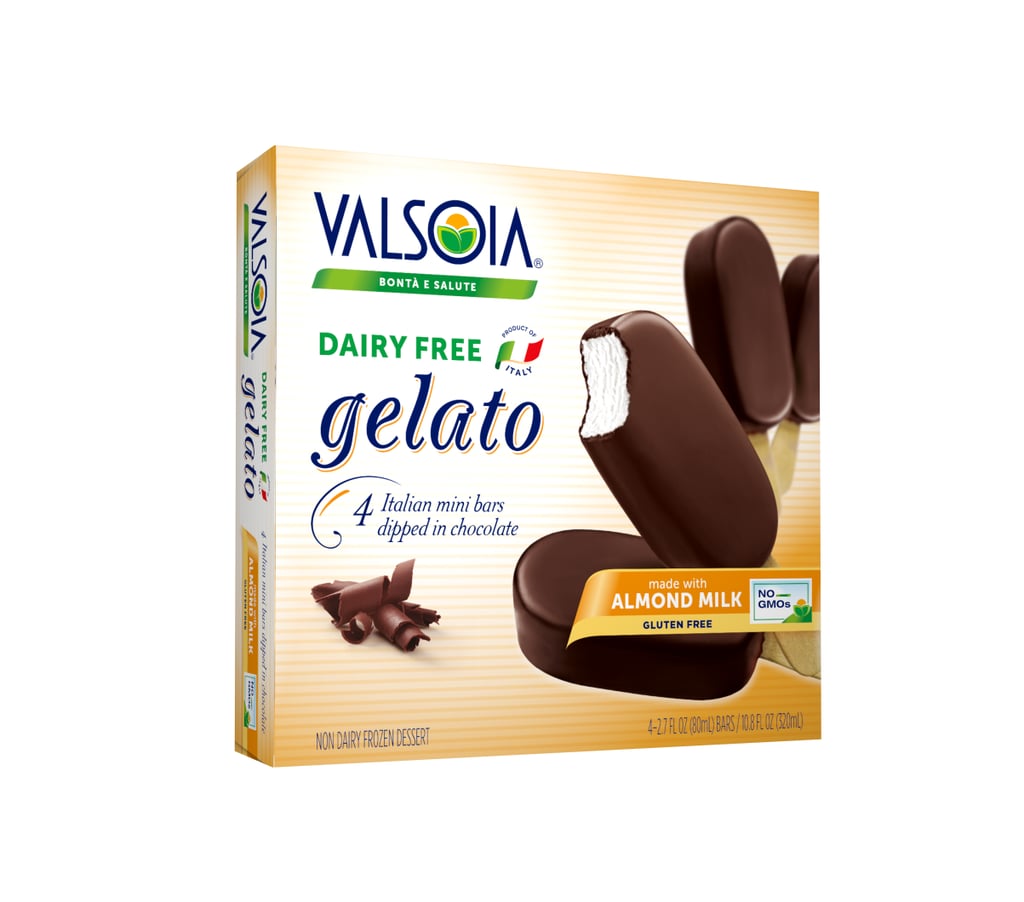 Almond Milk ChocolateDipped Gelato Bars Valsoia Vegan Gelato