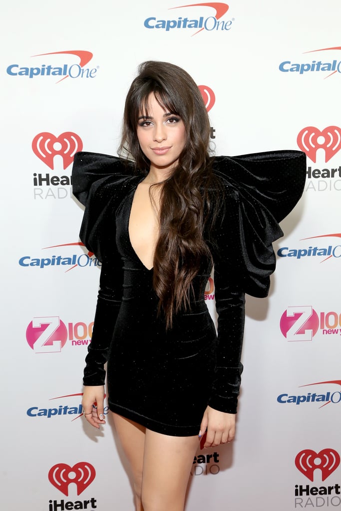 Camila Cabello Is a Gift in This Velvet Redemption Dress