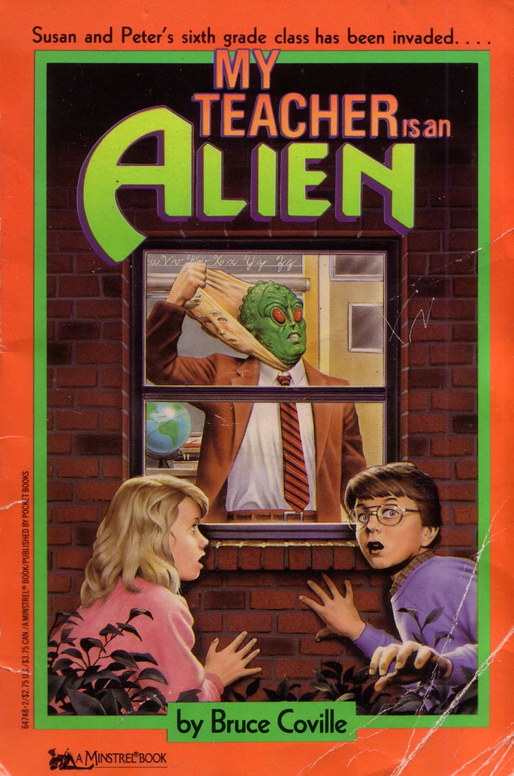 My Teacher Is an Alien | Scary Kids' Books From the '80s and '90s