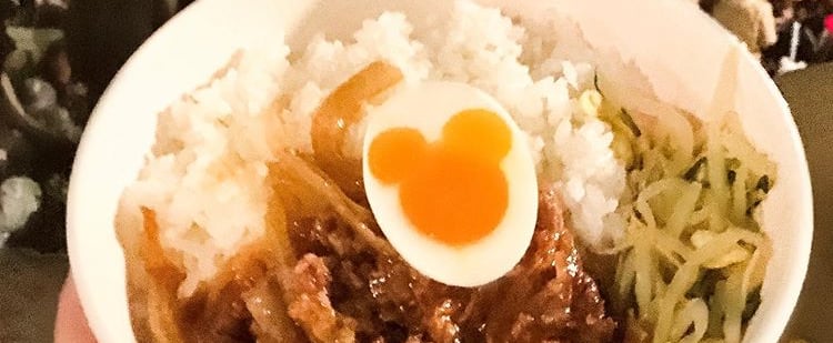 Mickey-Shaped Egg at Tokyo Disneyland
