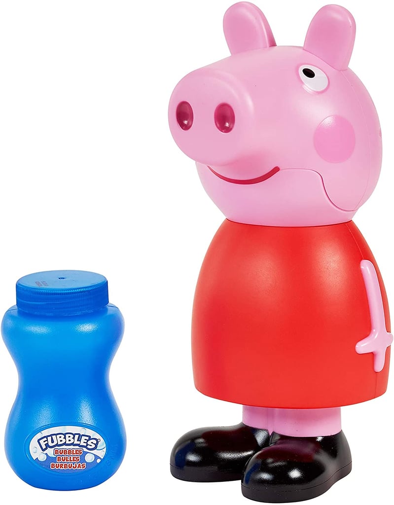 A Bubbly Stocking Stuffer: Little Kids Peppa Pig Action Bubble Blower