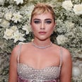 Florence Pugh's Sequin Micro Minidress Is Played Up by 6-Inch Platforms