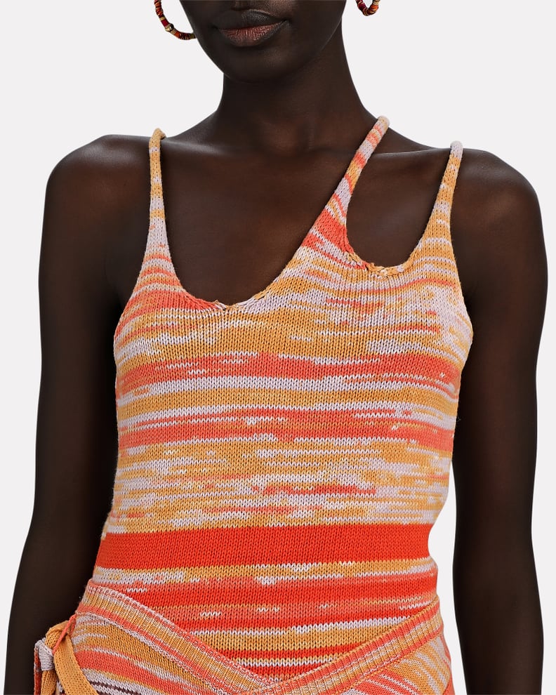 Summer Rave Outfit Idea: Jonathan Simkhai Avani Cut-Out Space Dye Tank Top