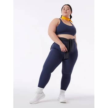 Outdoor Voices 7/8 Crop Dipped High Waisted Athletic Work Out Leggings Pants  M Size M - $35 - From Galore