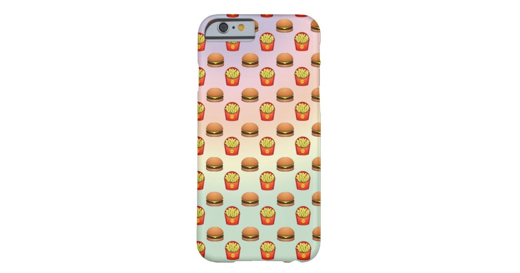 Emoji Burger and Fries Phone Case