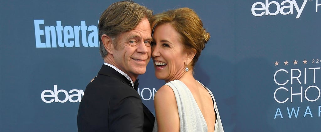 Felicity Huffman and William H. Macy at 2017 Critics' Choice