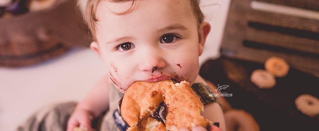First Birthday Doughnut Smash Photoshoot
