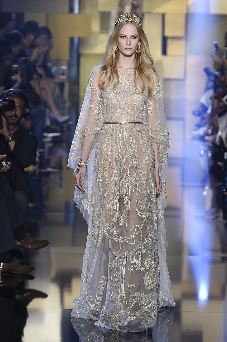 Elie Saab | Best Gowns at Couture Fashion Week Fall 2015 | POPSUGAR ...
