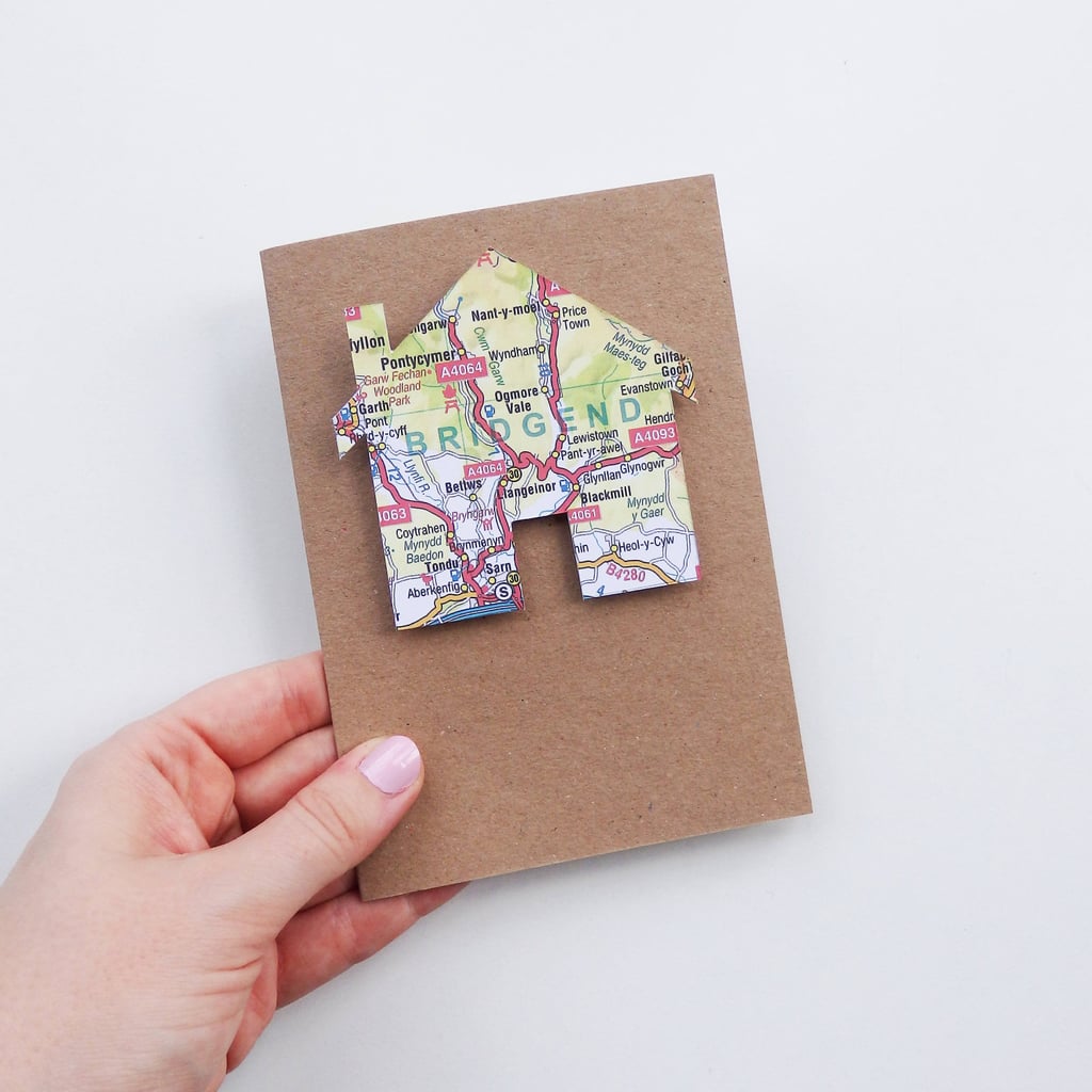 House Map Greeting Card