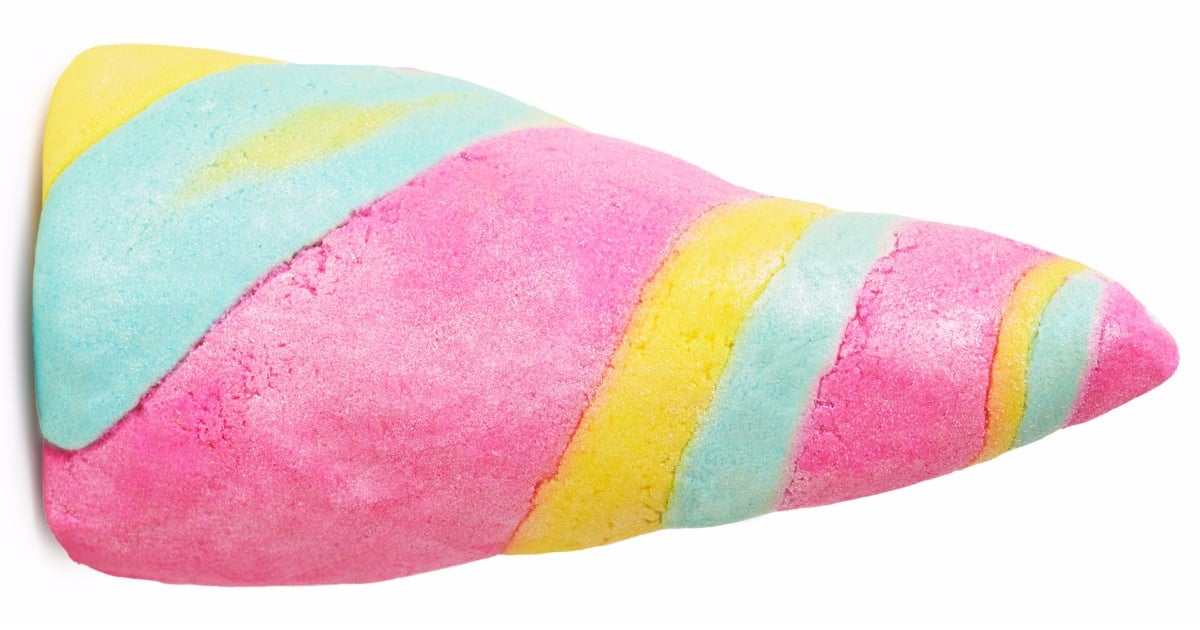 Lush Unicorn Horn Bubble Bar POPSUGAR Beauty