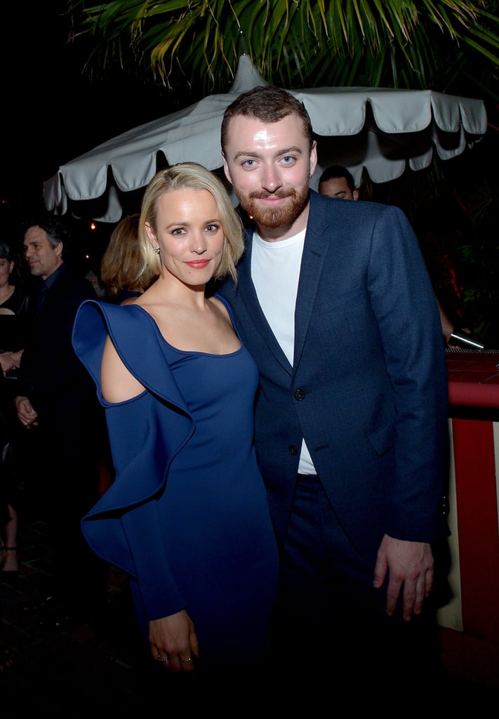 Rachel McAdams and Sam Smith Hang Out February 2016