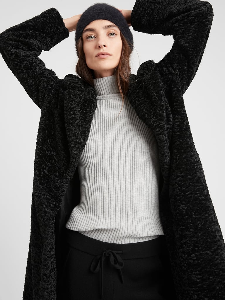 Banana Republic Sherpa Car Coat The Best Jackets and Coats For Women
