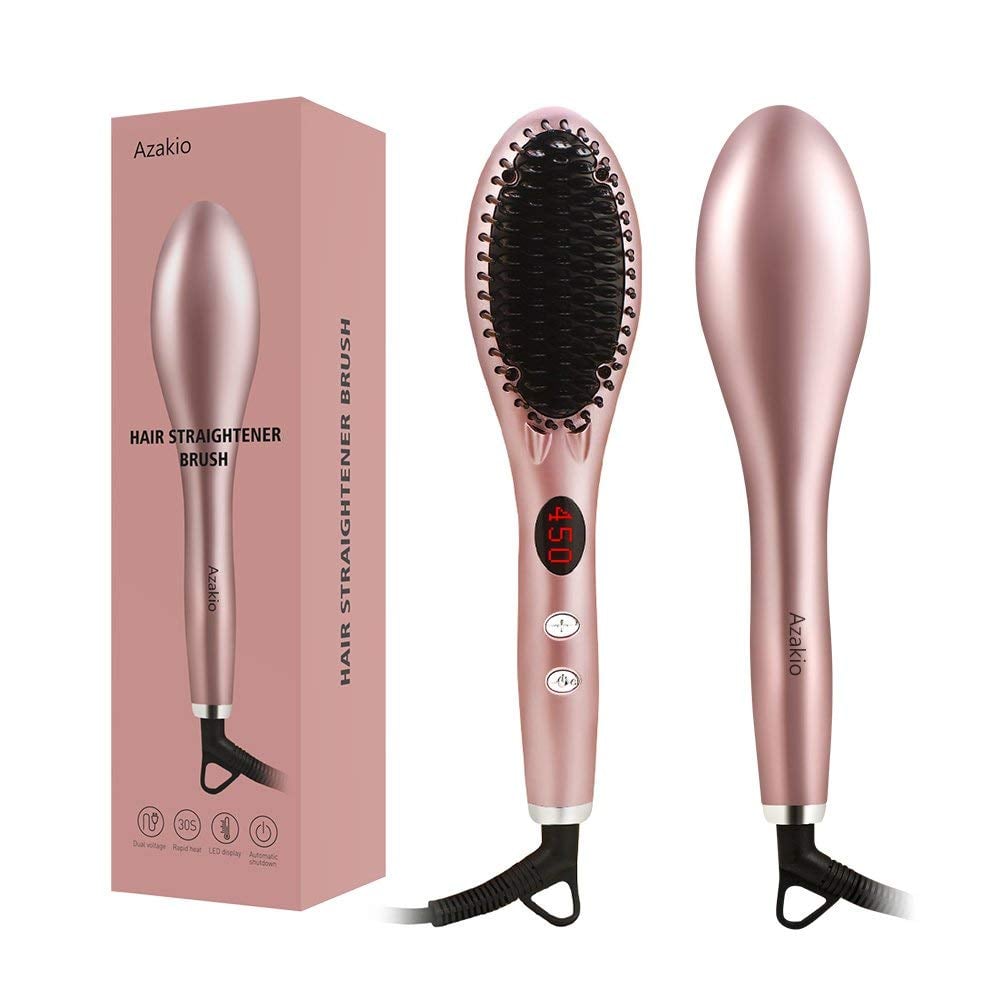 Azakio Hair Straightening Brush