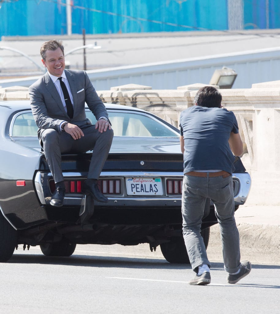 Matt Damon on GQ Photo Shoot Pictures May 2016
