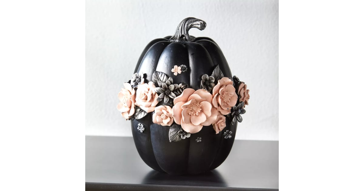 Pretty Pumpkin Lakeside Black Gothic Romance Ceramic Pumpkin Shop