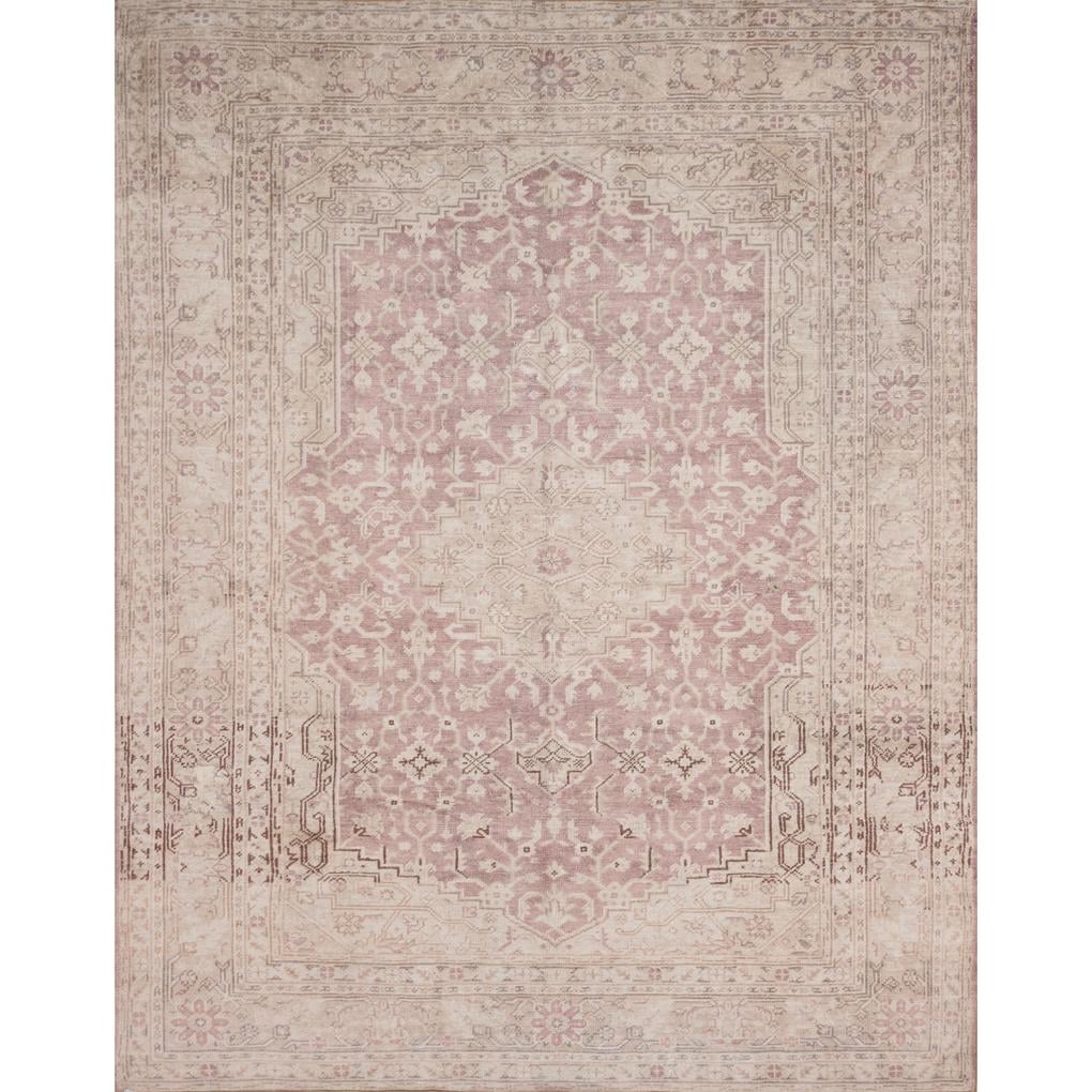 Lucca Terracotta Ivory Rug