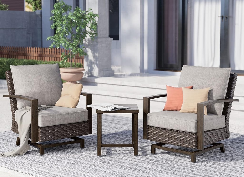 Most Comfortable Outdoor Wicker Seating Set