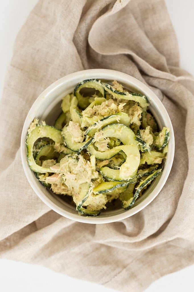 Avocado-Tuna Salad With Cucumber Noodles