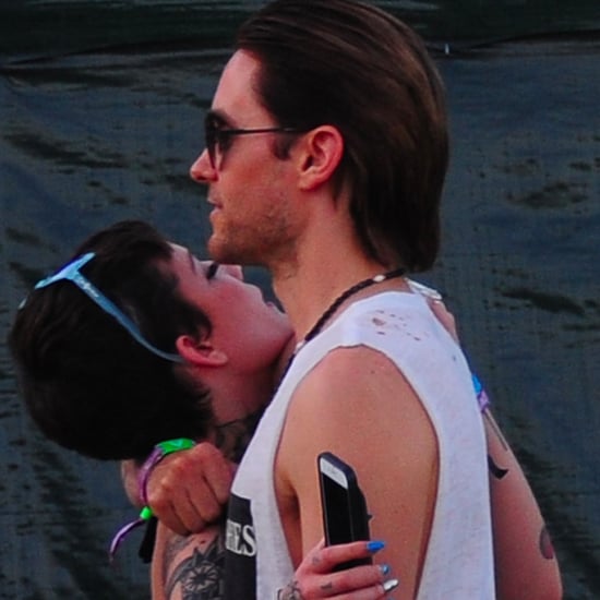 Jared Leto and Halsey Together at Coachella 2016 Pictures