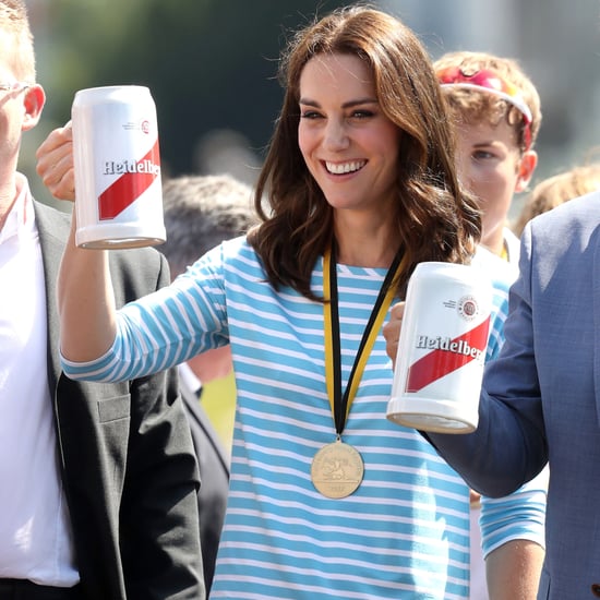 Kate Middleton and Prince William Drinking Beer in Germany