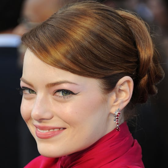 Emma Stone's Hair and Makeup at the 2012 Oscars | POPSUGAR ...