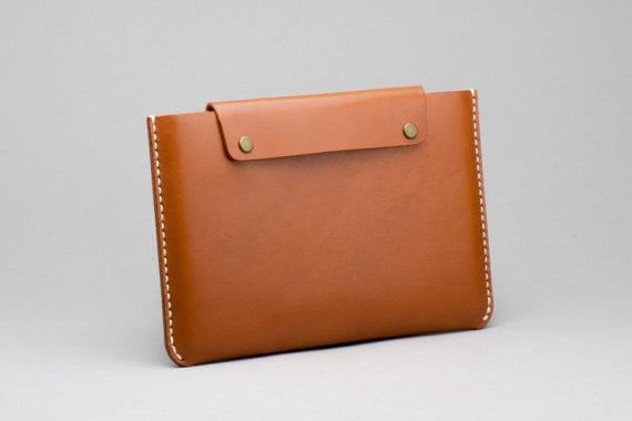 iPad leather case
