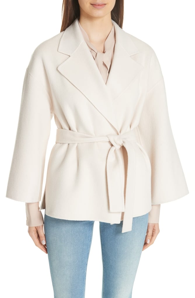 Theory Wool & Cashmere Belted Jacket