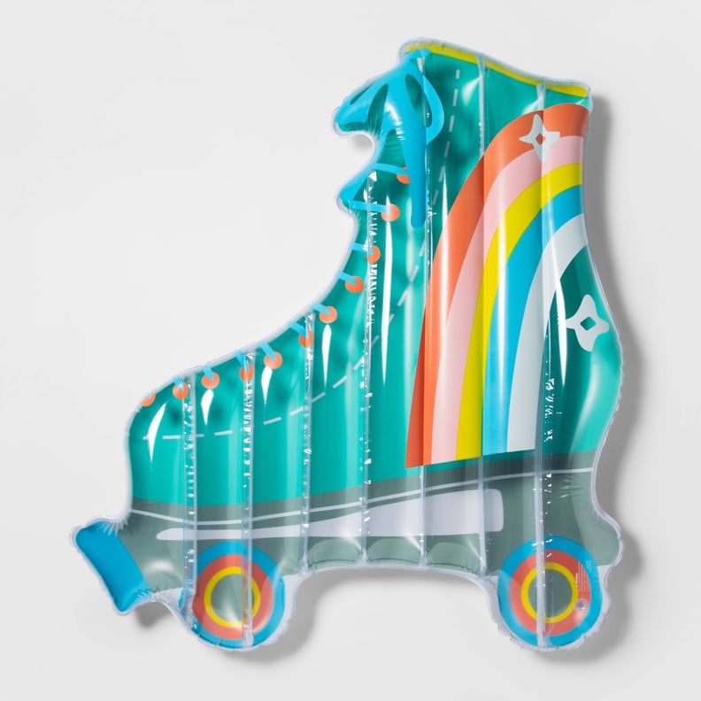 A Retro Float: Pool Float Roller Skate