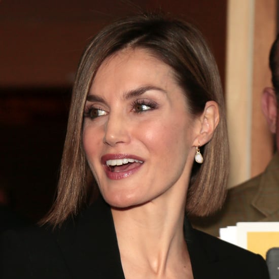 Queen Letizia of Spain's Print Mixing